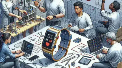 "Dispositivos wearables de monitorización cardíaca desarrollados por startups españolas, mostrando la innovación tecnológica en la salud."